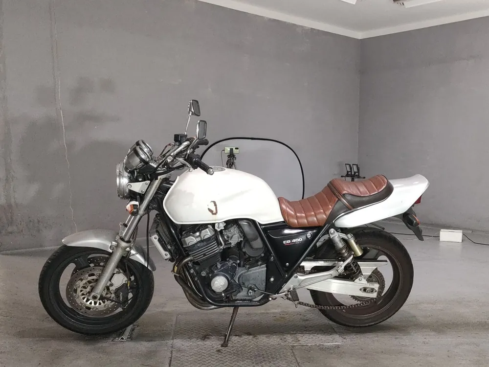 Honda CB400 1995, белый, фото 2