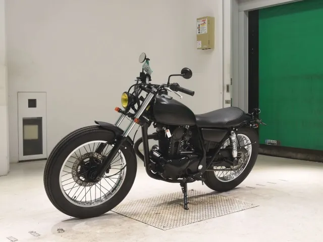 Kawasaki 250TR BJ250F, matt black, фото 4