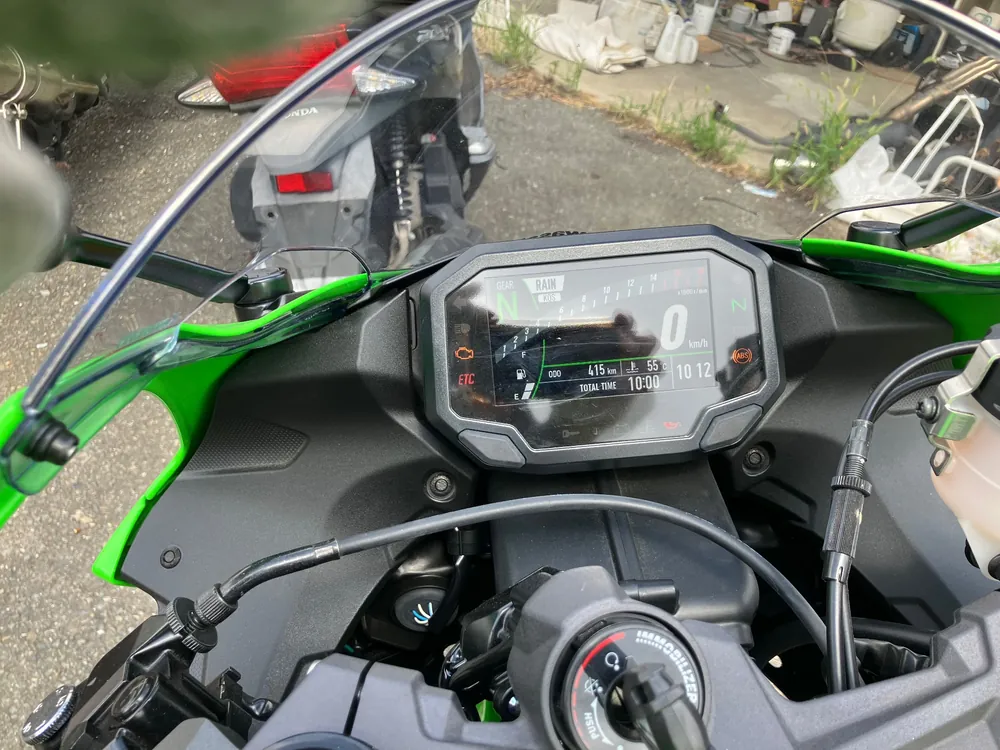 Kawasaki Zx-6Ra 2026, чёрный, lime, фото 3