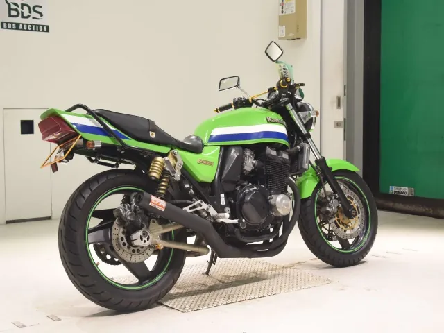 Kawasaki ZRX400-II 1994, зелёный, фото 5