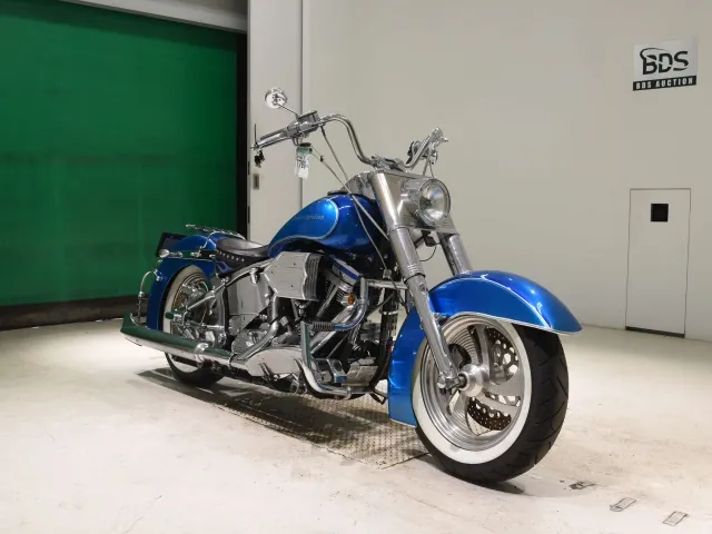 Harley-Davidson FLSTF1340 1997, синий, фото 3