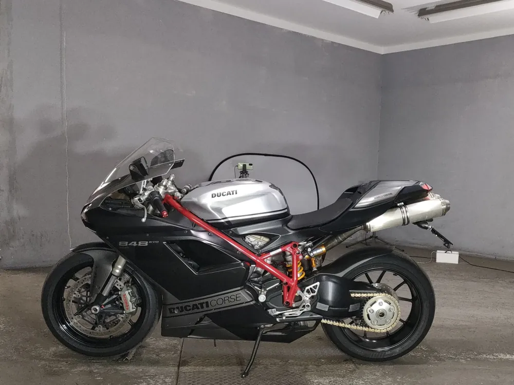 Ducati 848 EVO Corse SE 2013, silver/gray, фото 2