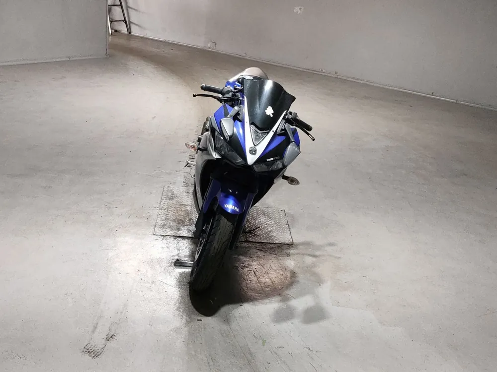 Yamaha YZF-R25, серебристый, синий, фото 3