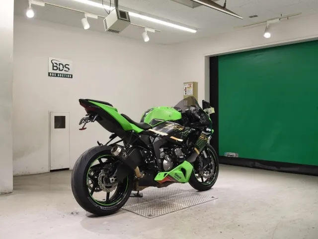Kawasaki Zx-6Ra 2020, чёрный, зелёный, фото 5