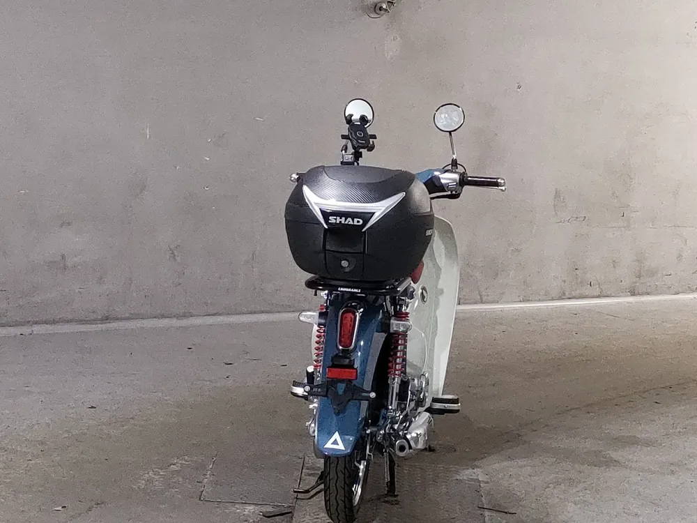Honda C125-2, синий, фото 4