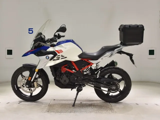 BMW G310Gs 2025, white | blue, фото 2