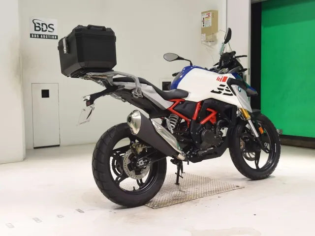 BMW G310Gs 2025, white | blue, фото 5