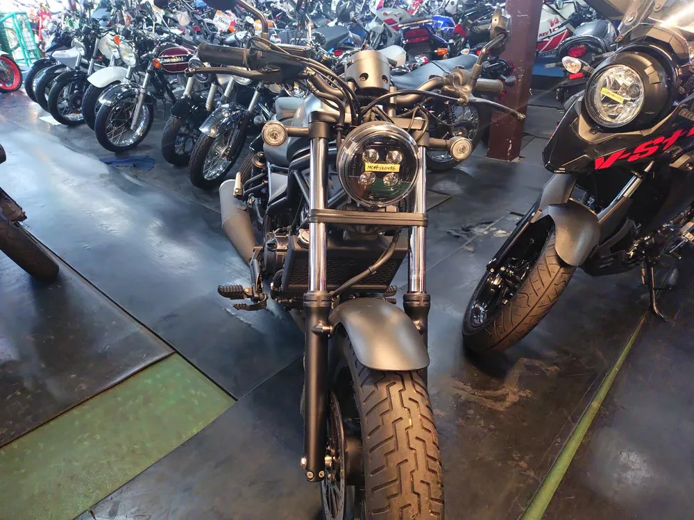 Honda Rebel 250, mat gray, фото 2