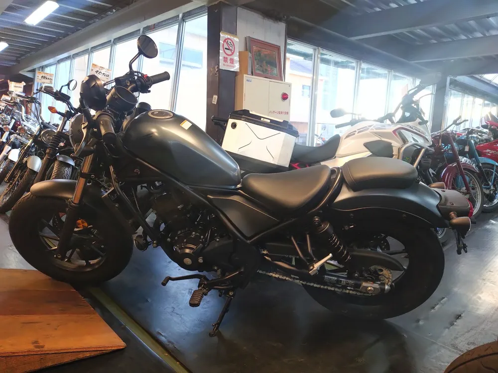 Honda Rebel 250, mat gray, фото 7