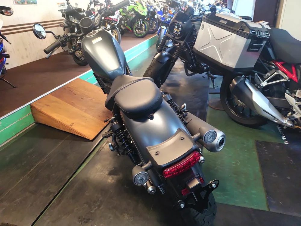 Honda Rebel 250, mat gray, фото 8