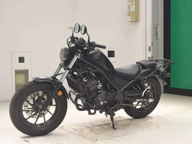 Honda Rebel 250, matt black, фото 4