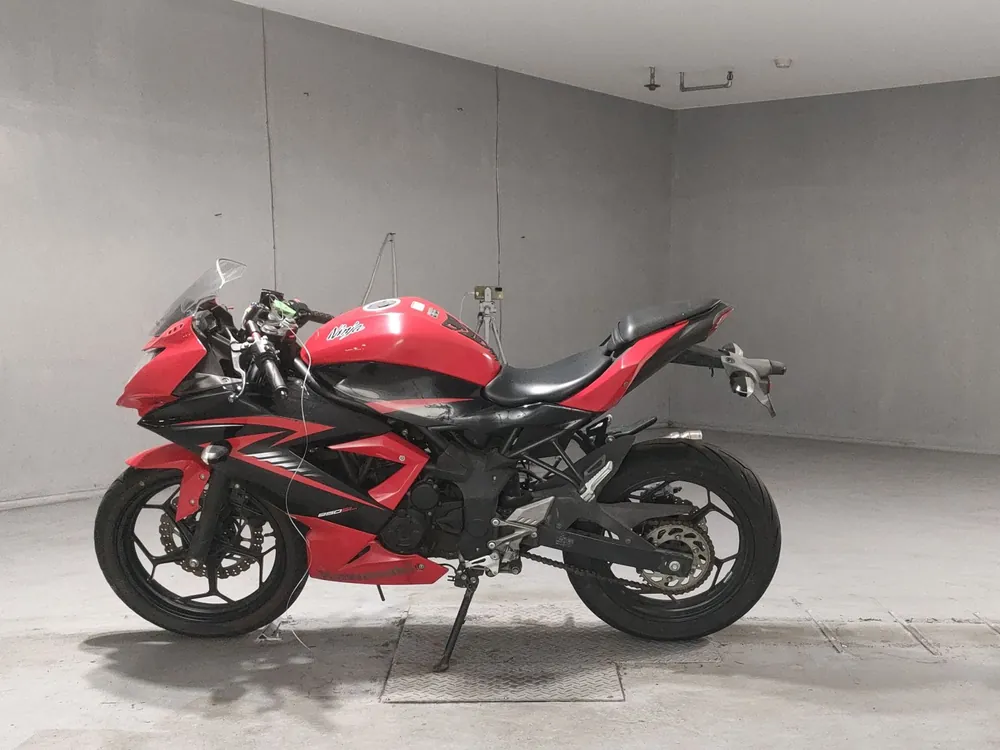 Kawasaki Ninja 250SL, black/red, фото 2