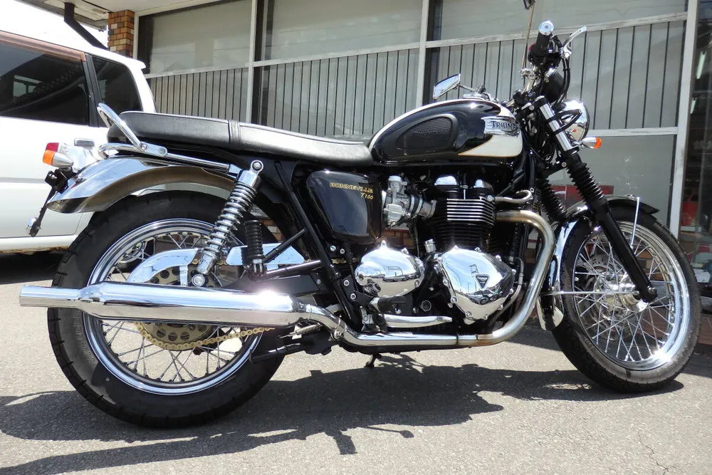 Triumph Bonneville T100 2009, фото 6