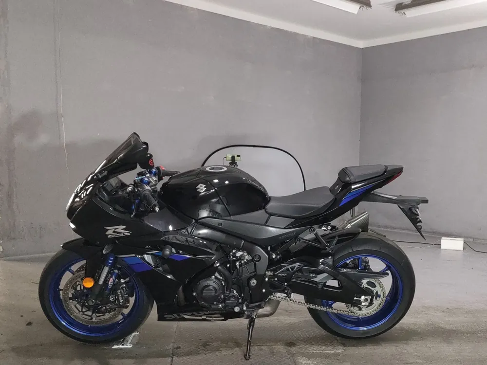 Suzuki GSX-R1000R 2019, чёрный, синий, фото 2