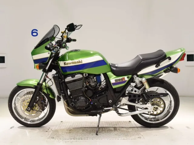 Kawasaki ZRX1100 1998, зелёный, фото 2