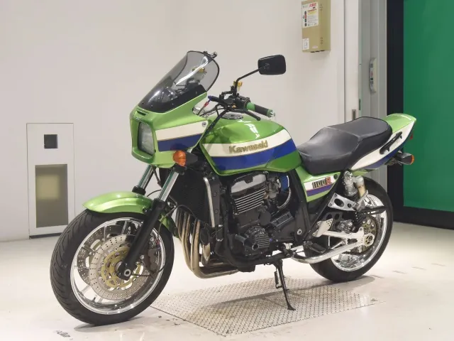 Kawasaki ZRX1100 1998, зелёный, фото 4