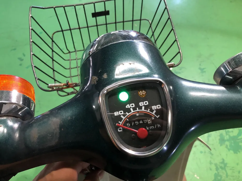 Honda Super Cub, green / white, фото 4