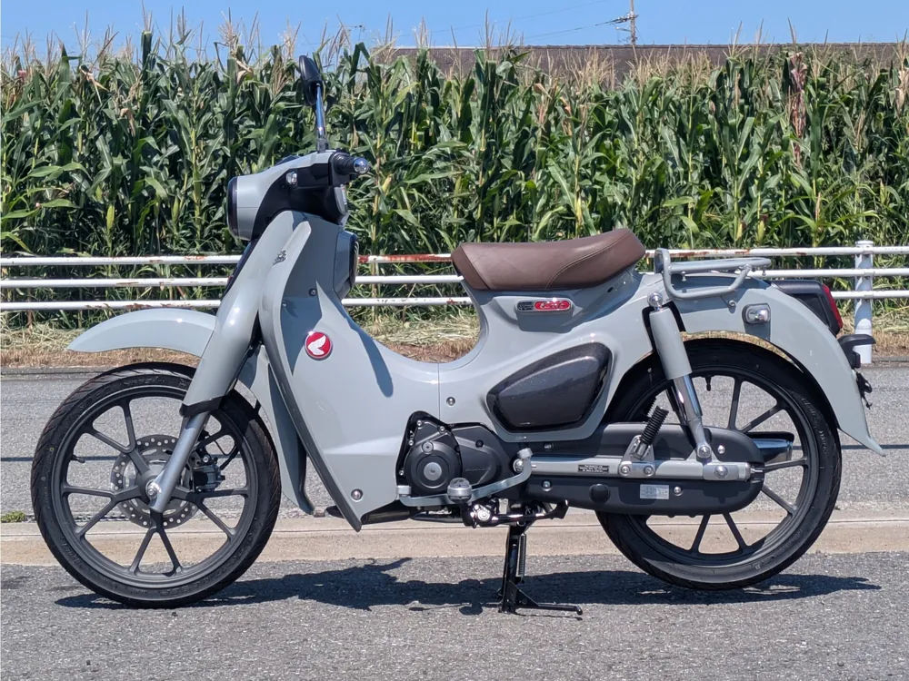 Honda C125-2, серый, фото 2