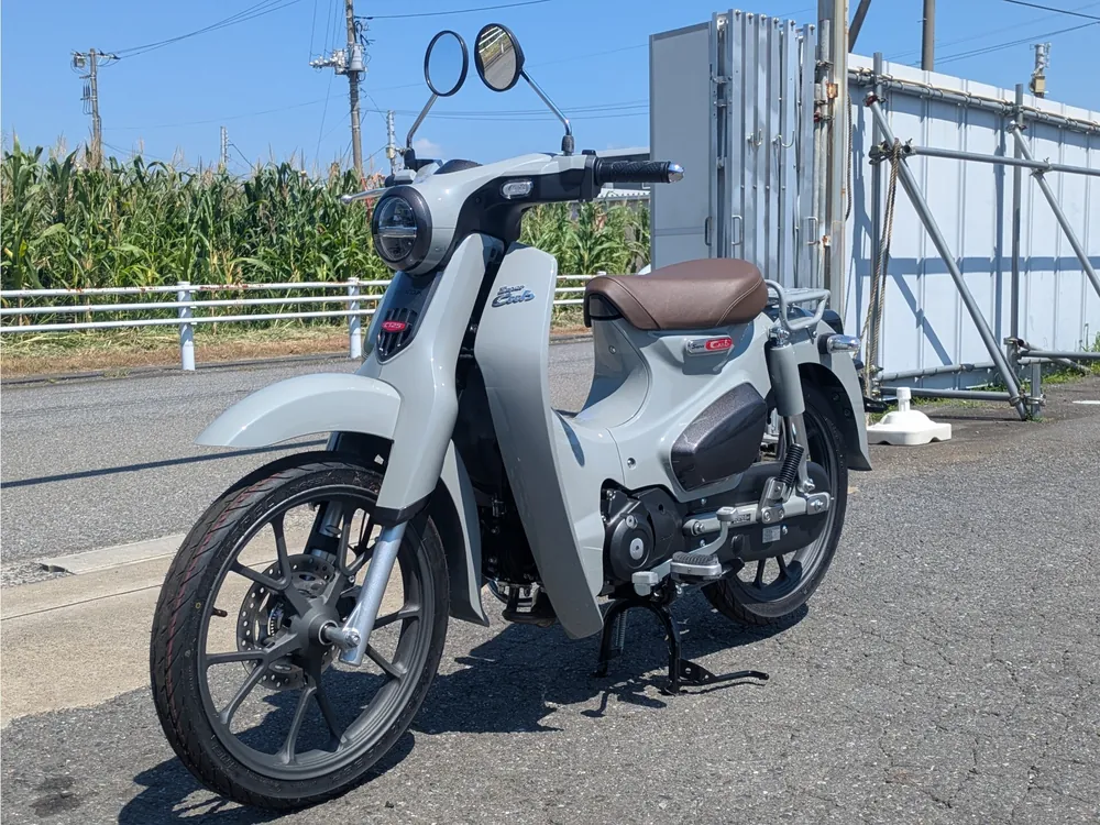 Honda C125-2, серый, фото 5
