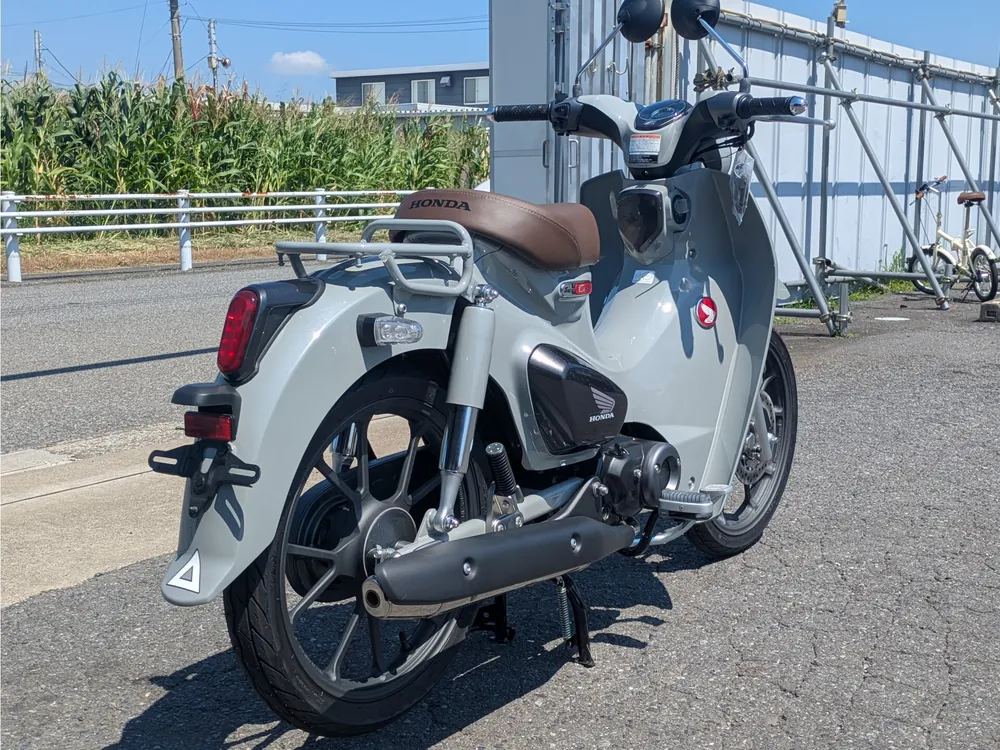 Honda C125-2, серый, фото 8