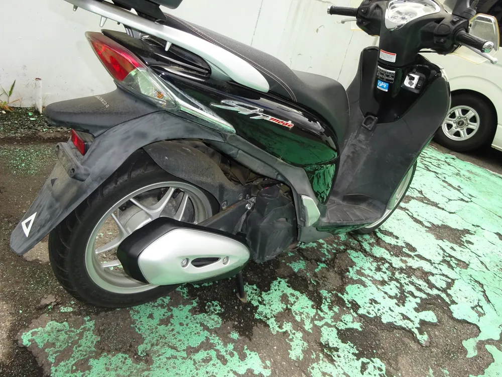 Honda SH Mode, чёрный, фото 14