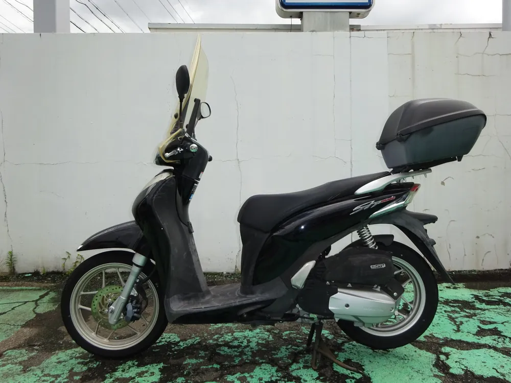 Honda SH Mode, чёрный, фото 4