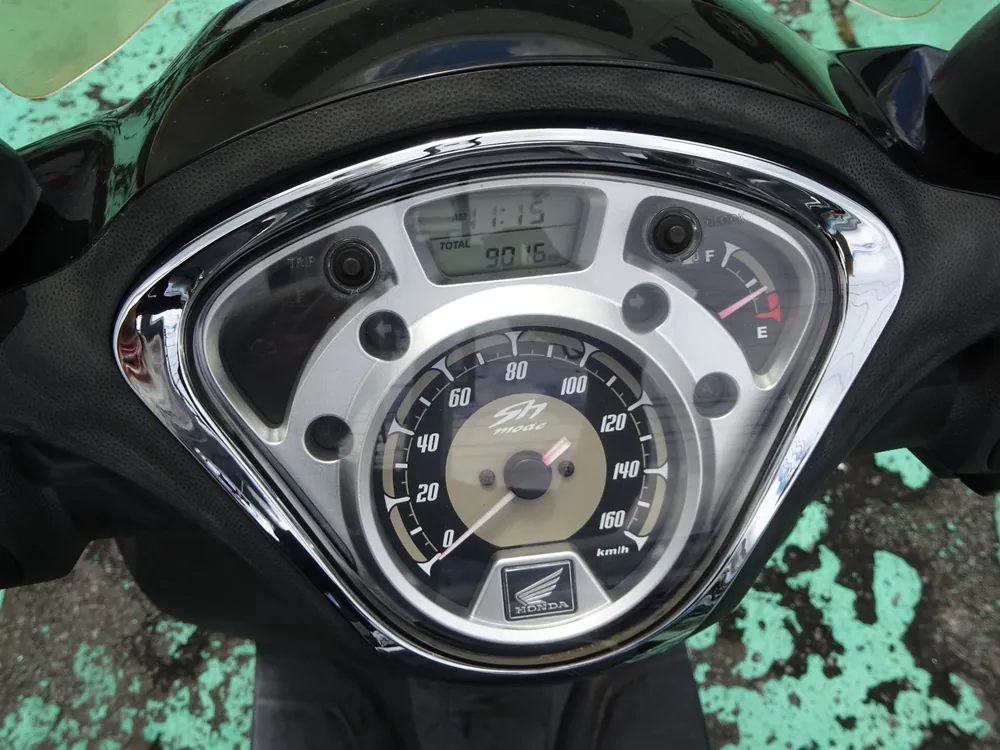 Honda SH Mode, чёрный, фото 5