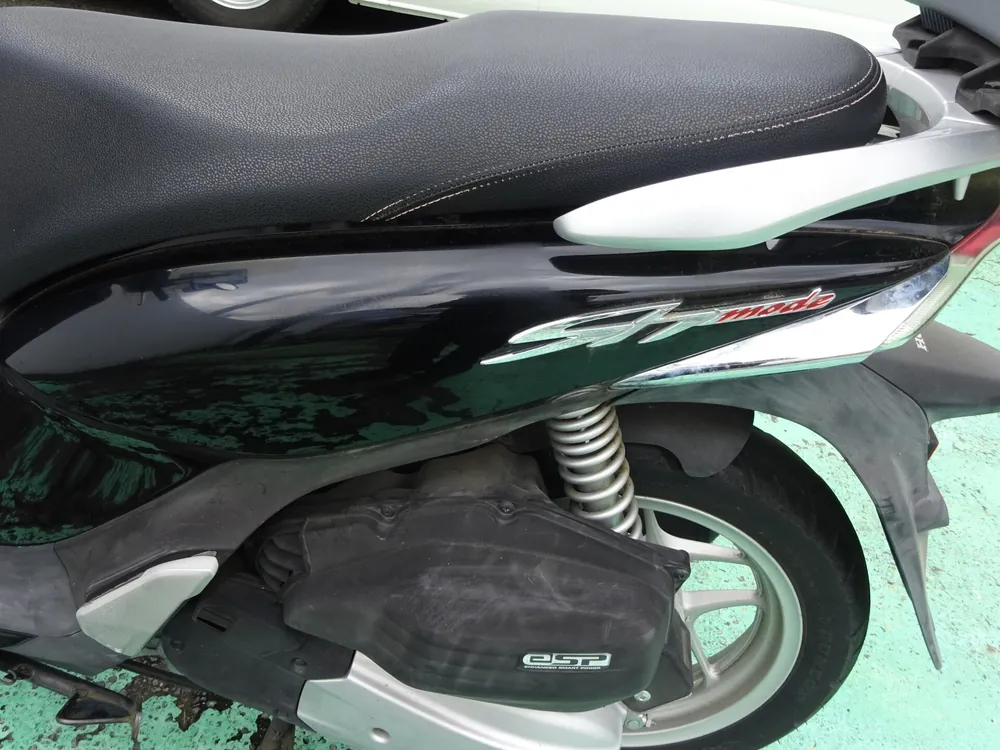 Honda SH Mode, чёрный, фото 8