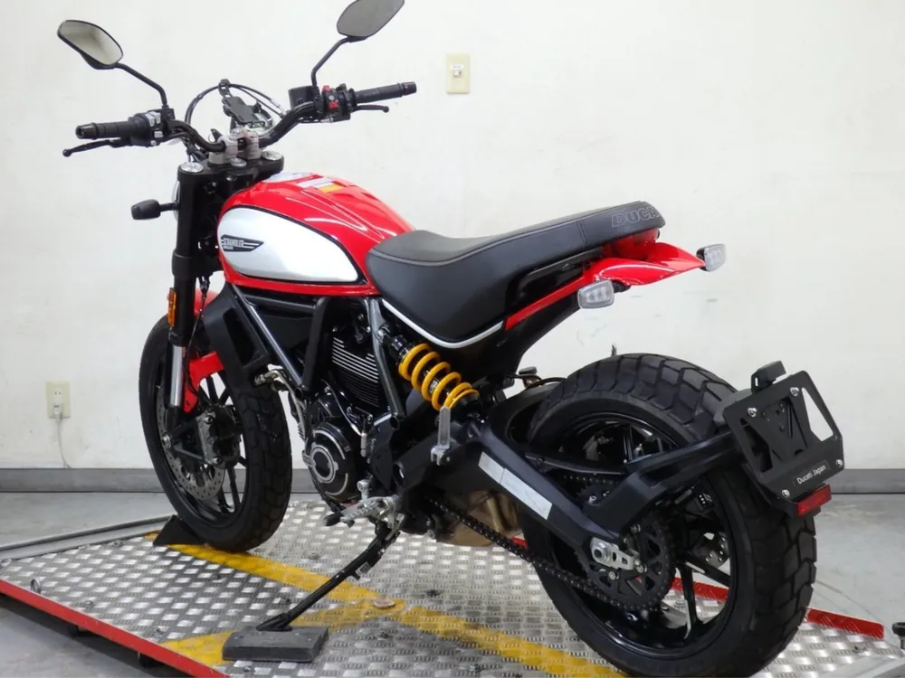 Ducati Scrambler Night Shift 2022, red/silver, фото 4