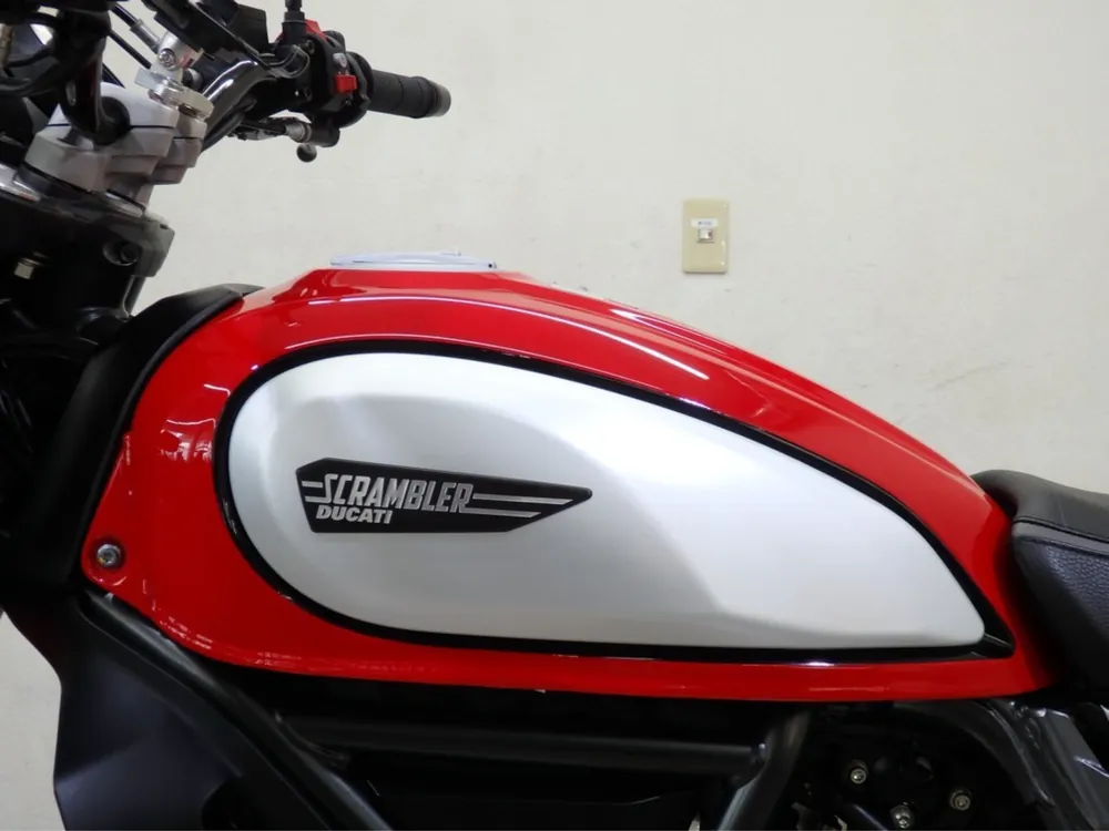 Ducati Scrambler Night Shift 2022, red/silver, фото 9