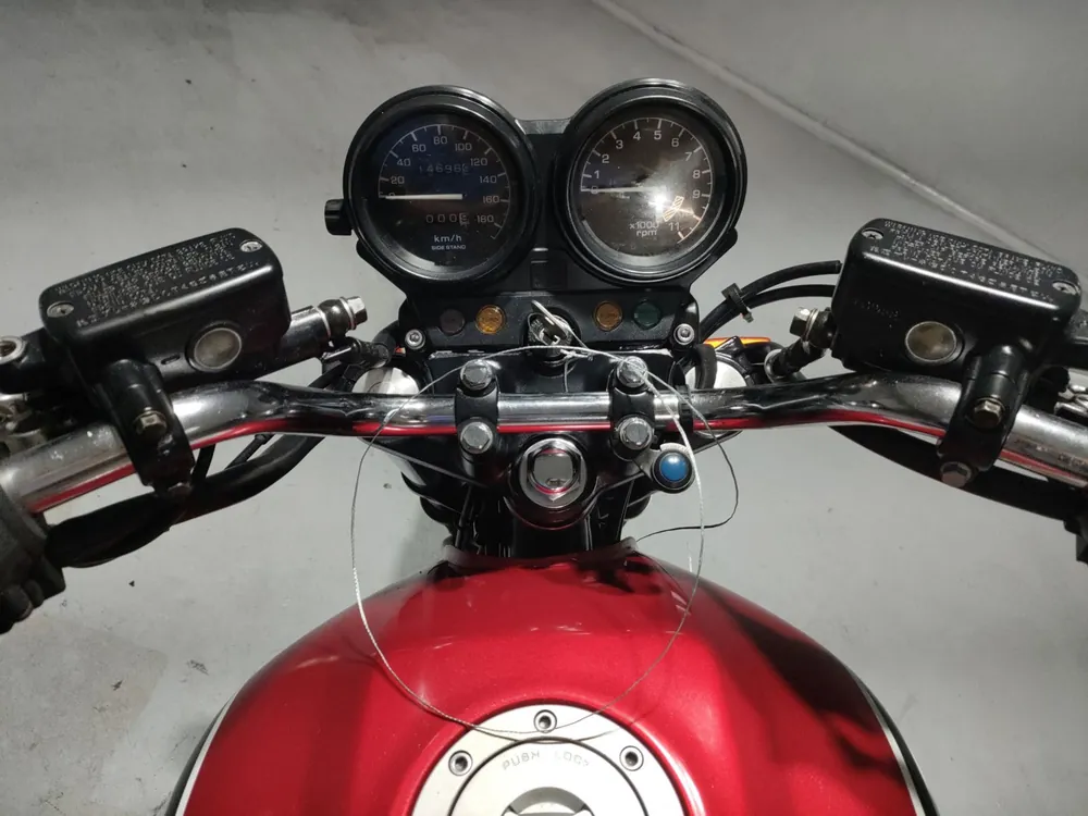 Honda CB750, white / red, фото 5