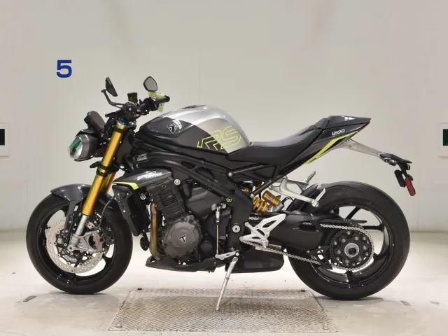 Triumph Speed Triple RS 2026, silver | gunmetal, фото 2