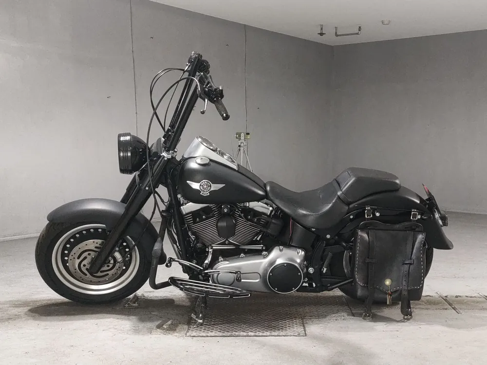 Harley-Davidson FLSTFB1580 2013, чёрный, фото 2
