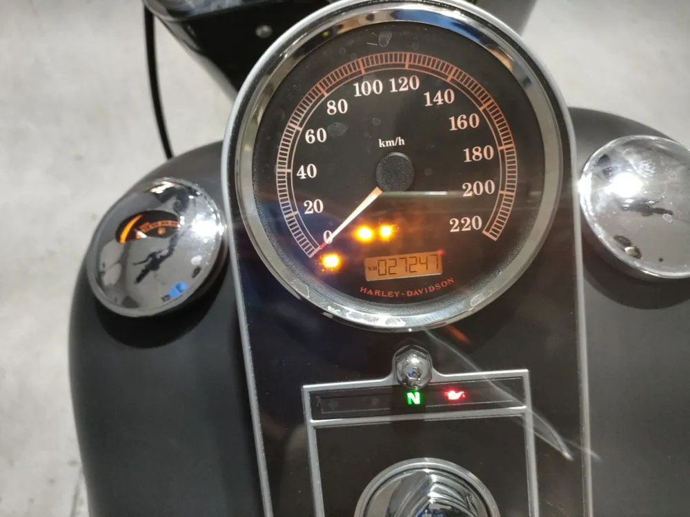 Harley-Davidson FLSTFB1580 2013, чёрный, фото 5