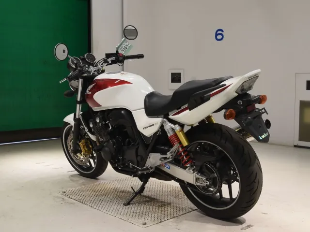 Honda CB400SB 2016, white | red, фото 6