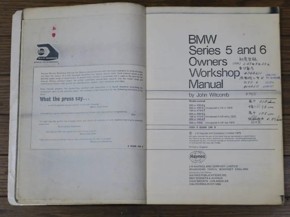 BMW R90/6 1974, фото 8