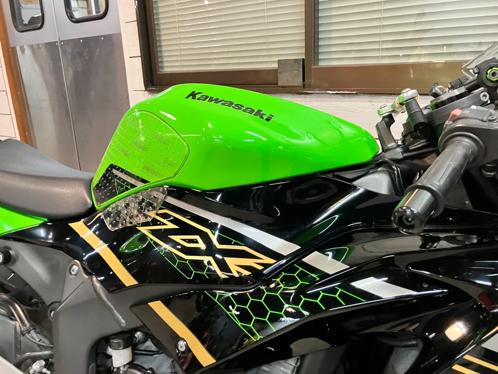 Kawasaki Zx-6Ra 2020, lime / black, фото 16