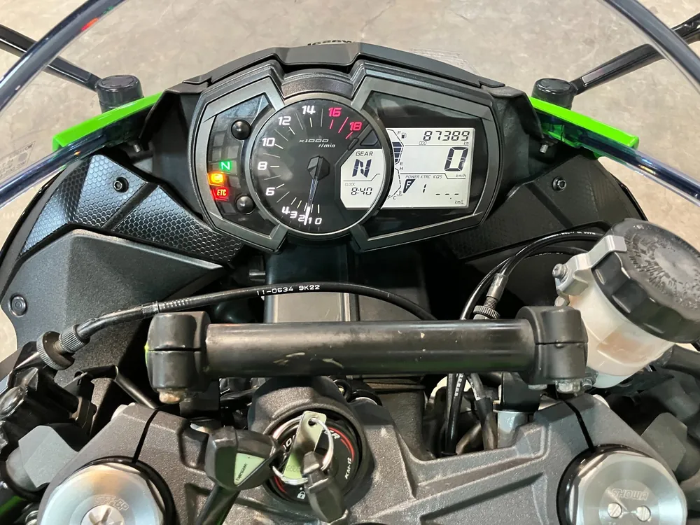 Kawasaki Zx-6Ra 2020, lime / black, фото 3
