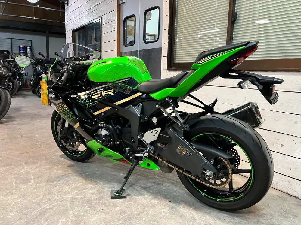 Kawasaki Zx-6Ra 2020, lime / black, фото 9