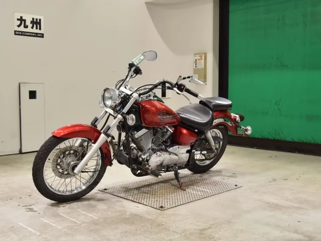 Yamaha Dragstar 250, красный, фото 4
