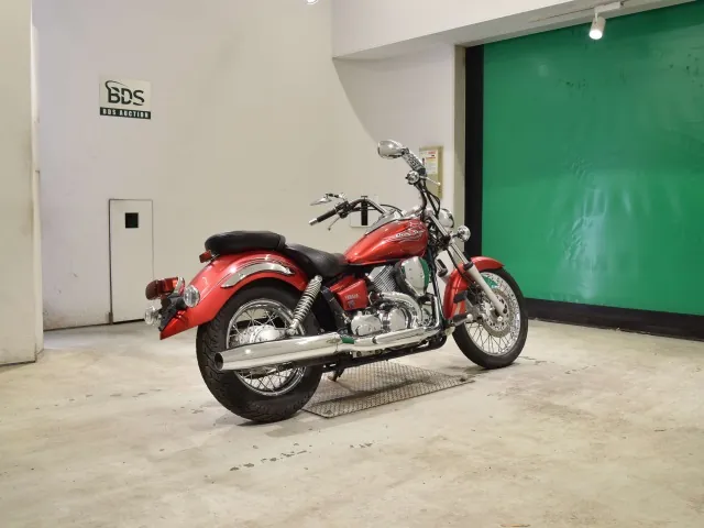 Yamaha Dragstar 250, красный, фото 5
