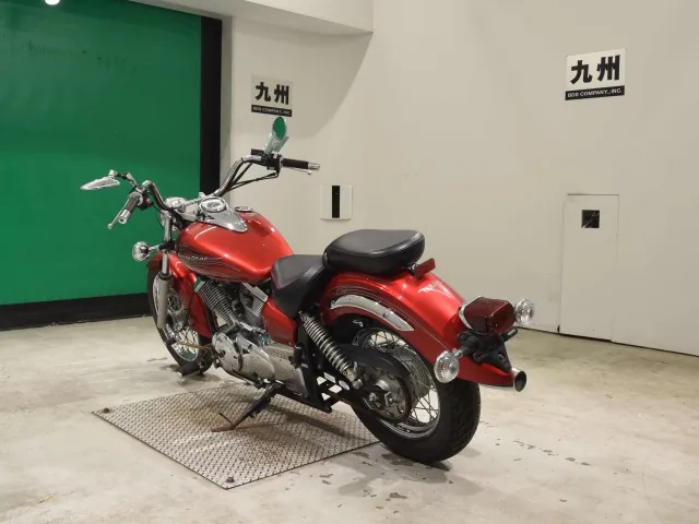 Yamaha Dragstar 250, красный, фото 6