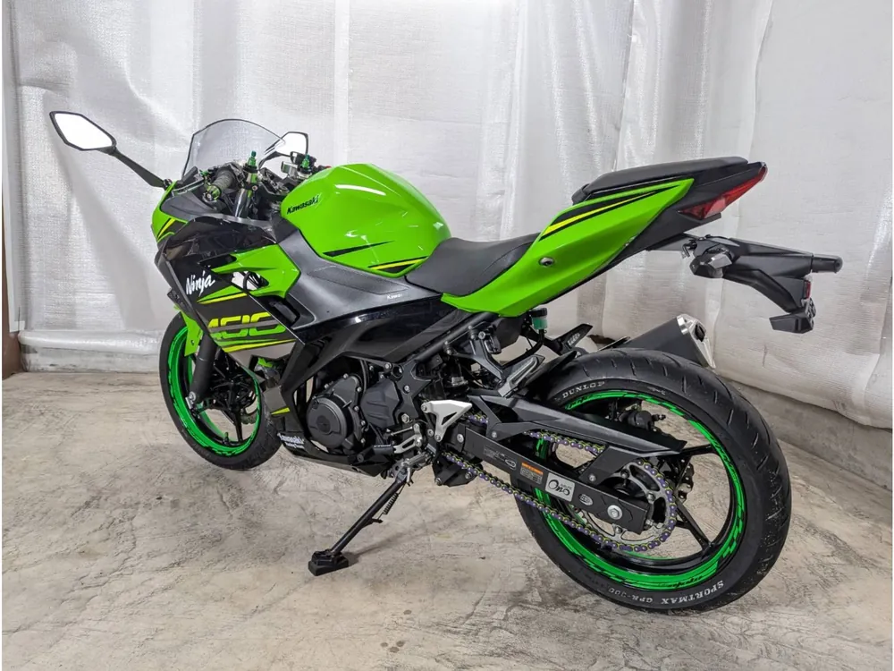 Kawasaki Ninja 400 2018, зелёный, фото 9