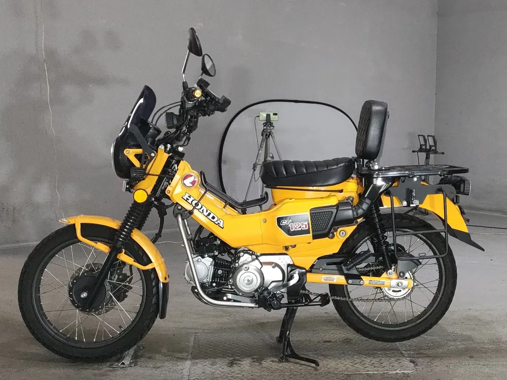 Honda CT125 Hunter Cub, жёлтый, фото 2