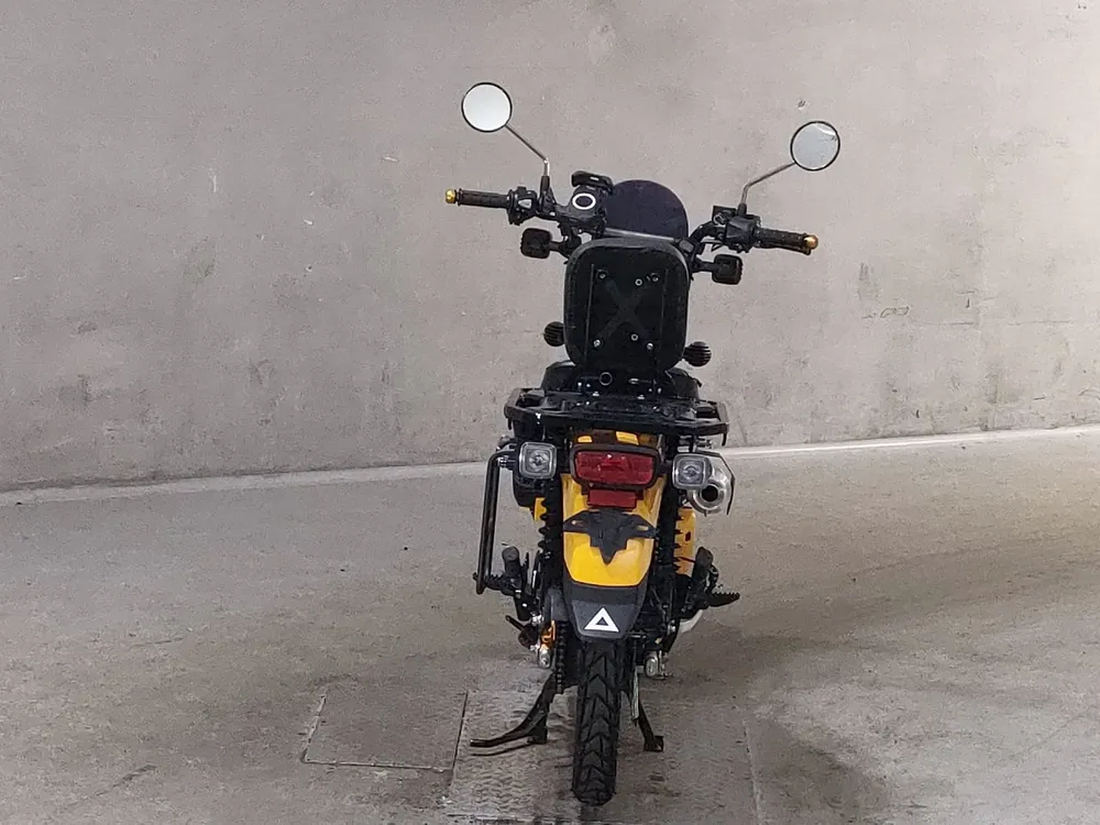 Honda CT125 Hunter Cub, жёлтый, фото 4