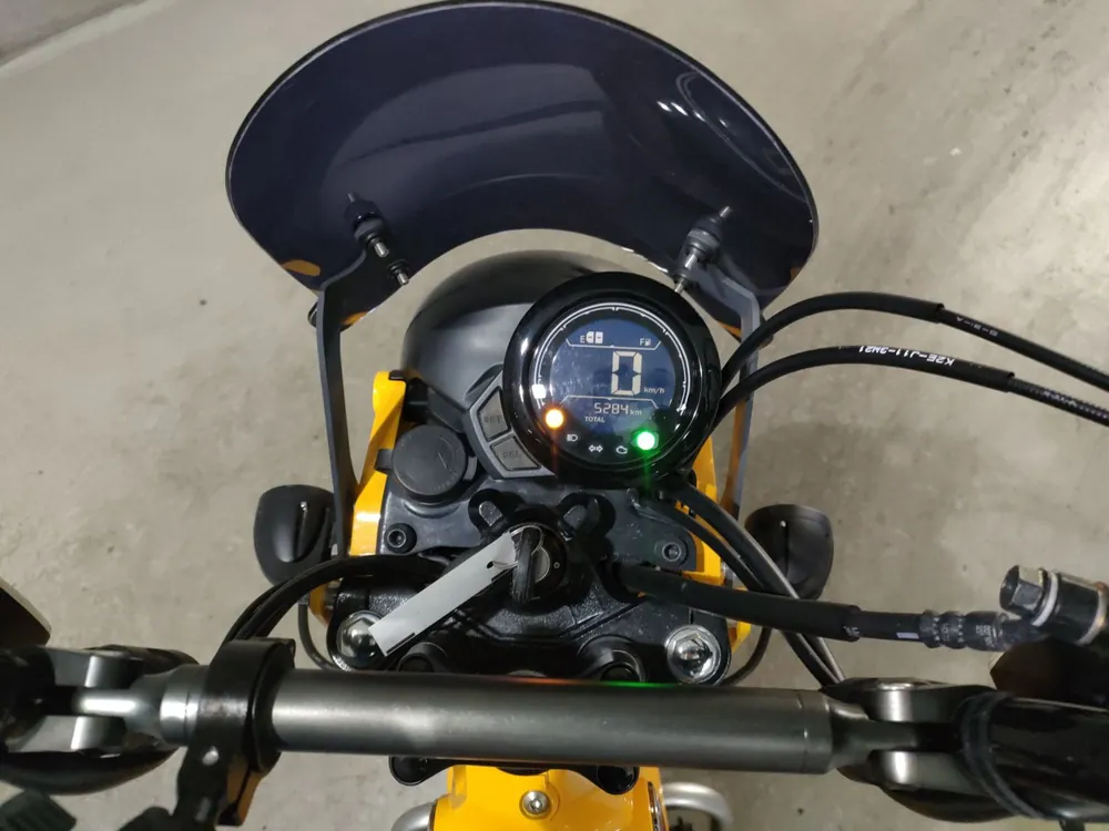 Honda CT125 Hunter Cub, жёлтый, фото 5