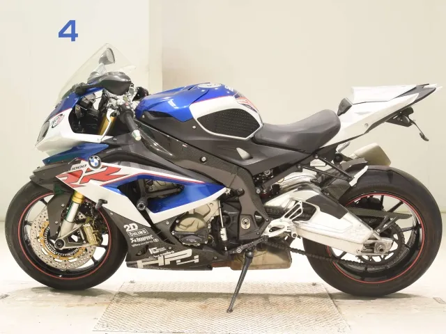 BMW S1000Rr 2017, white | blue, фото 2
