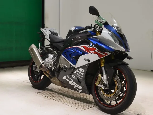 BMW S1000Rr 2017, white | blue, фото 3