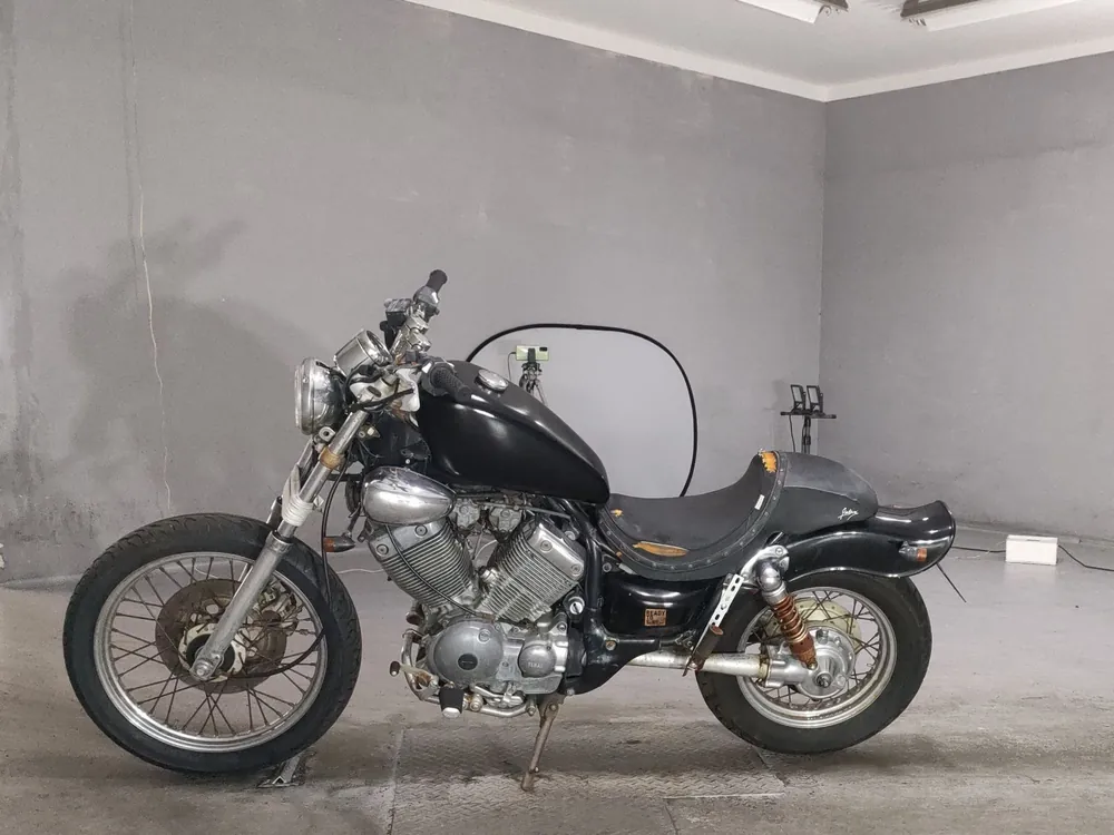 Yamaha VIRAGO 400 1987, чёрный, фото 2