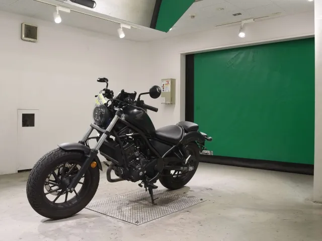 Honda Rebel 250, matt black, фото 4